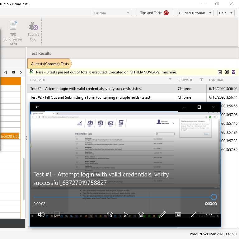 Video_Recording_of_Test_List_Execution